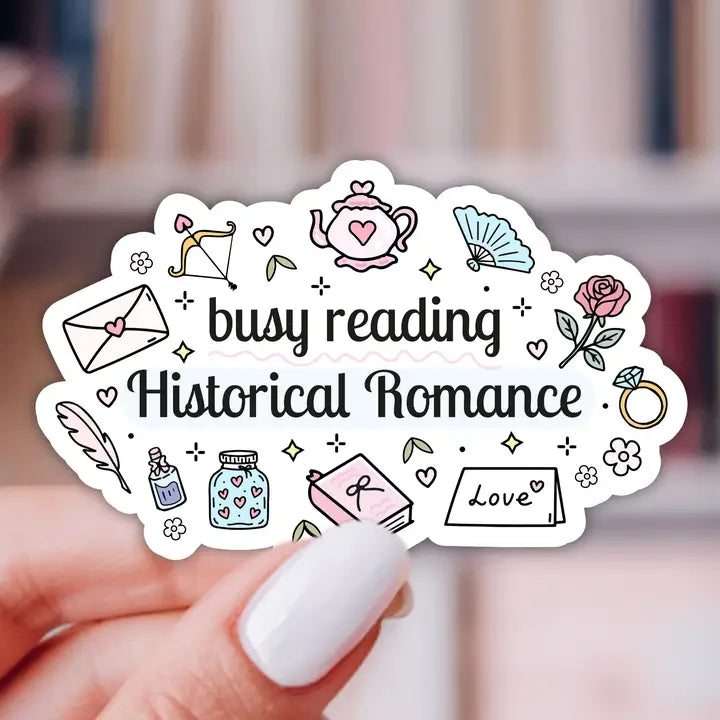 Sticker - Busy Reading Historical Romance