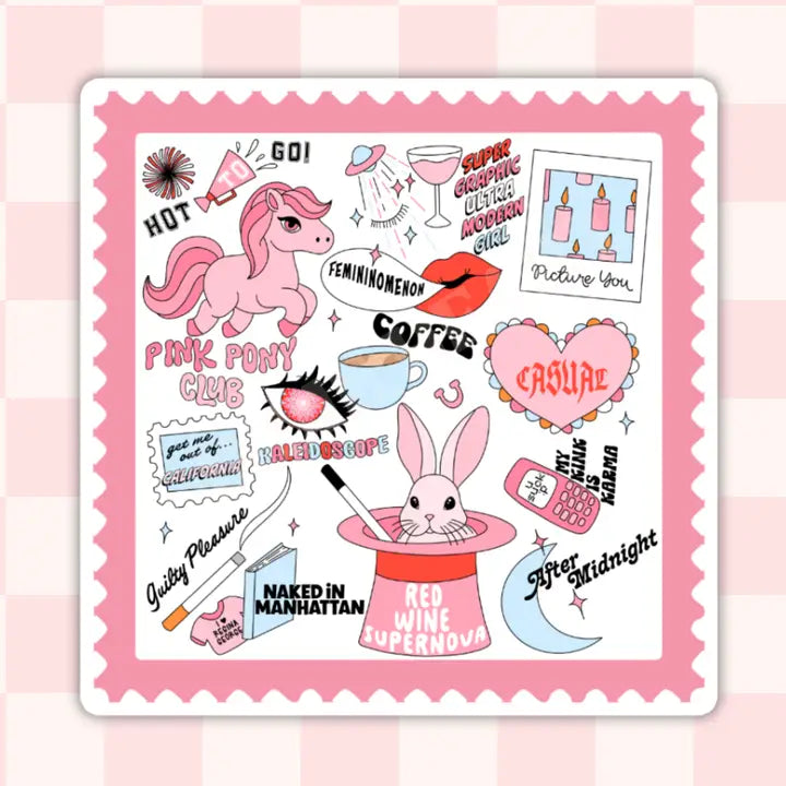 Sticker - Hot Pony Stamp