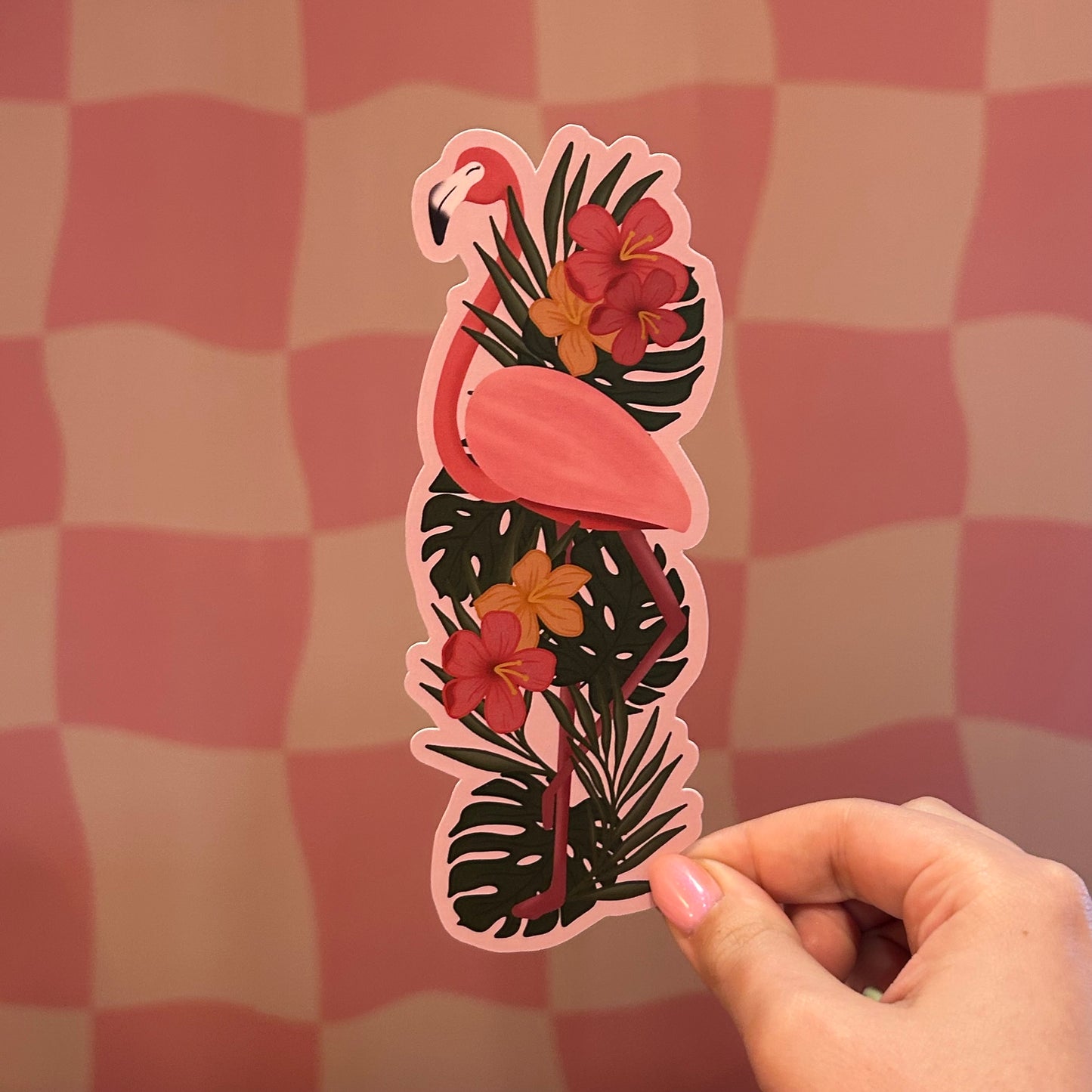 Bookmark - Jerry the Flamingo