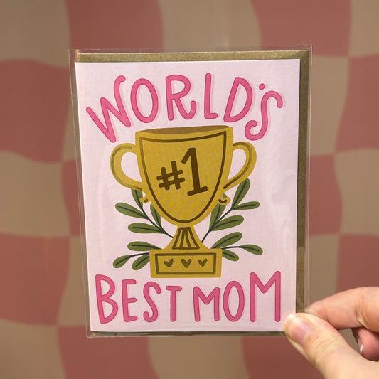 Greeting Card - World's Best Mom