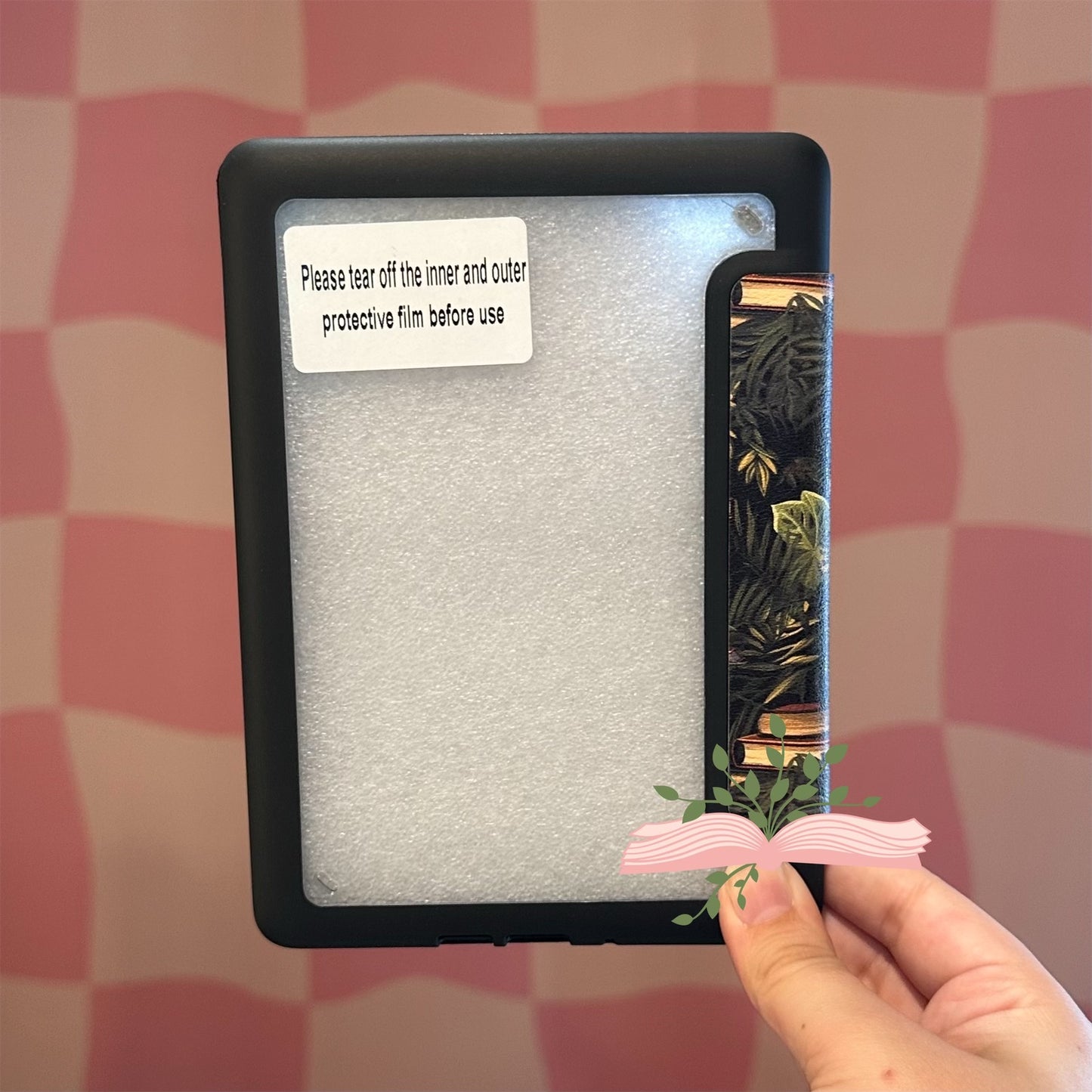 Tropical Book Stacks Kindle Paperwhite 6.8” Case