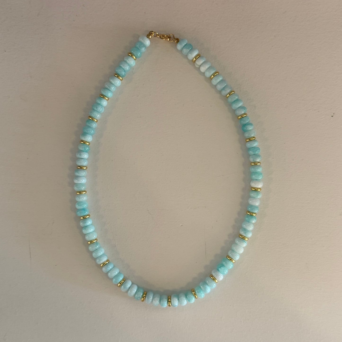Baby Blues Beaded Necklace