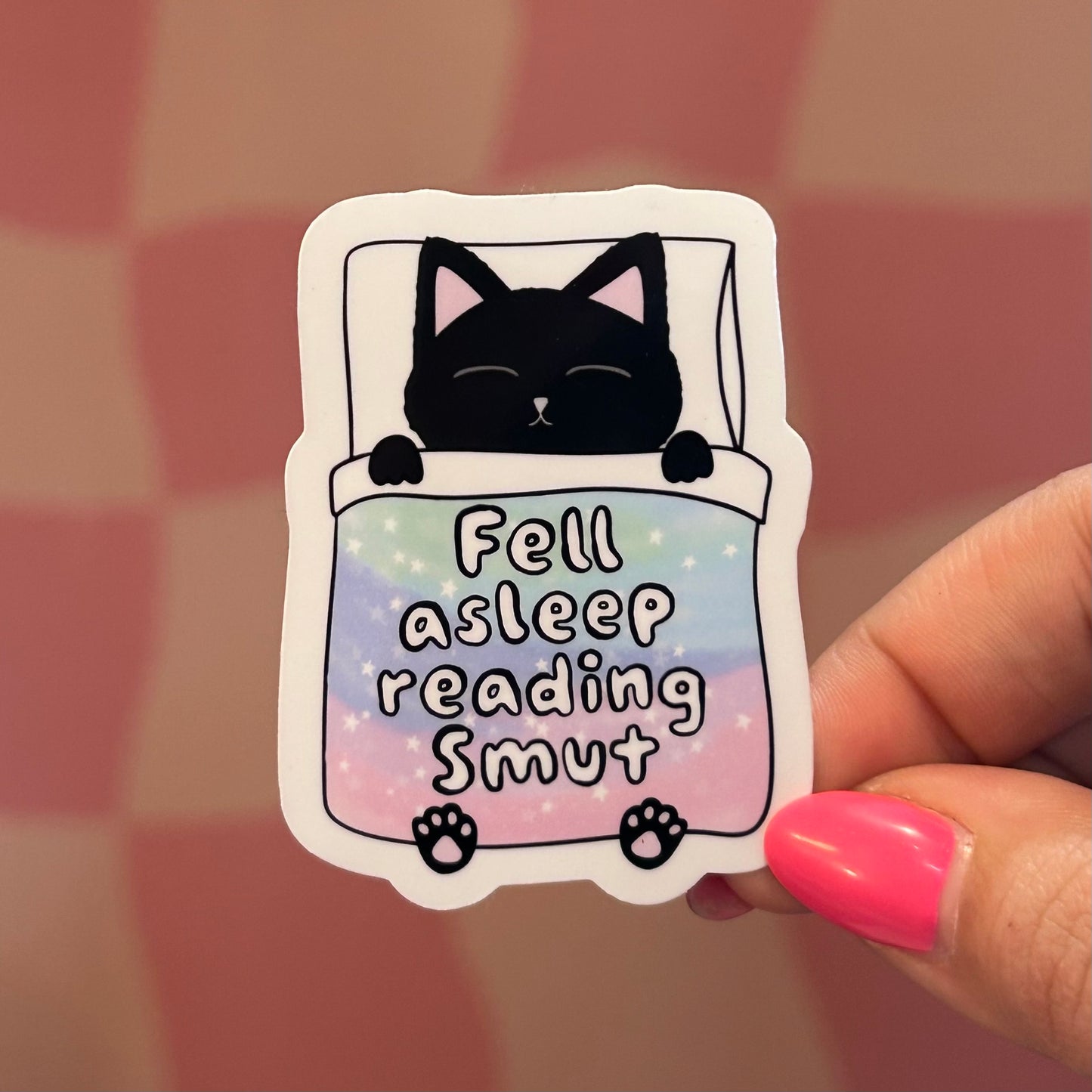 Sticker - Fell Asleep Reading Smut