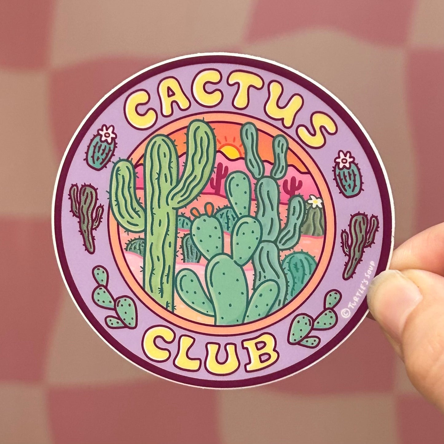 Sticker - Cactus Club