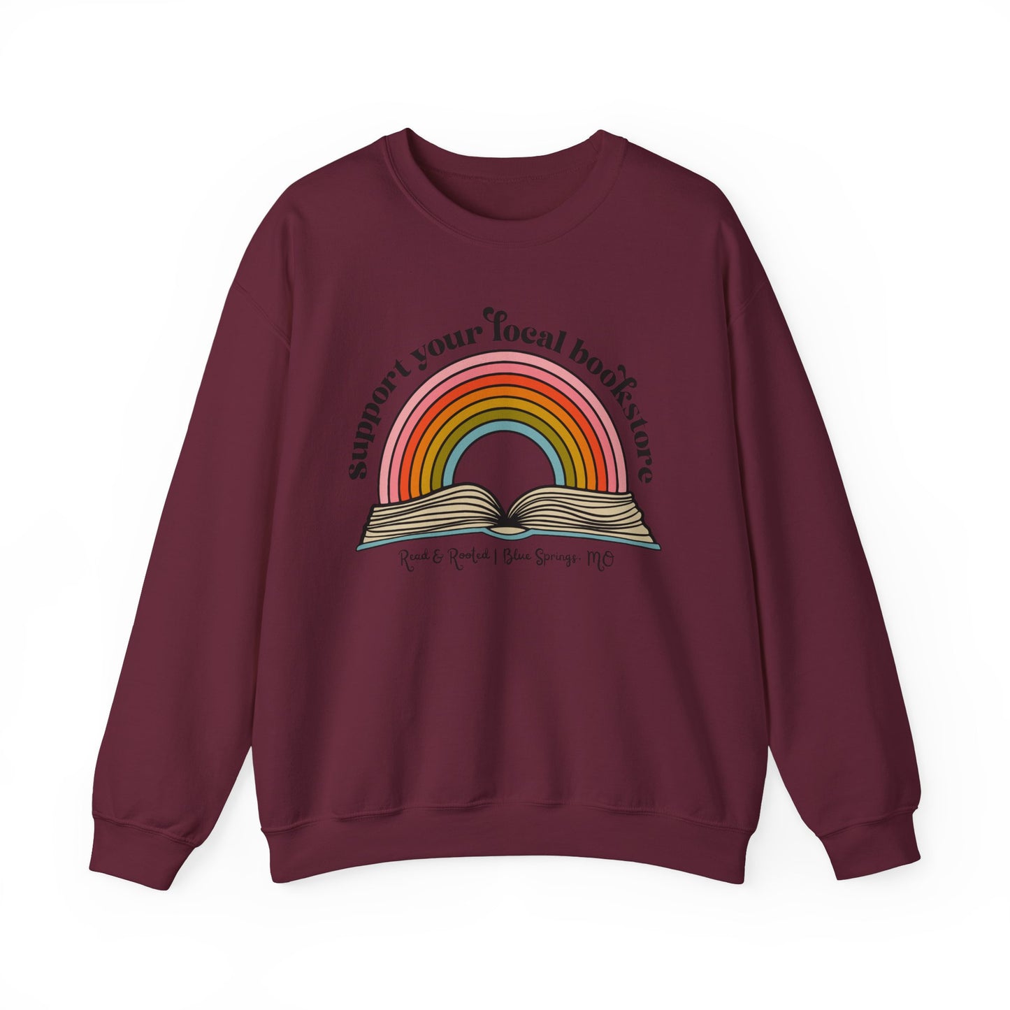 Support Your Local Bookstore Crewneck Sweatshirt