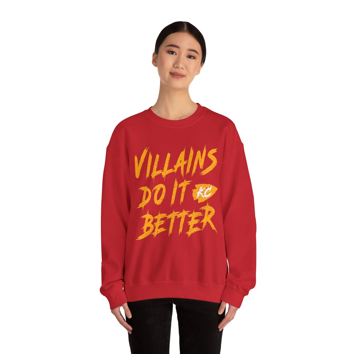 Villains Do It Better KC Crewneck Sweatshirt