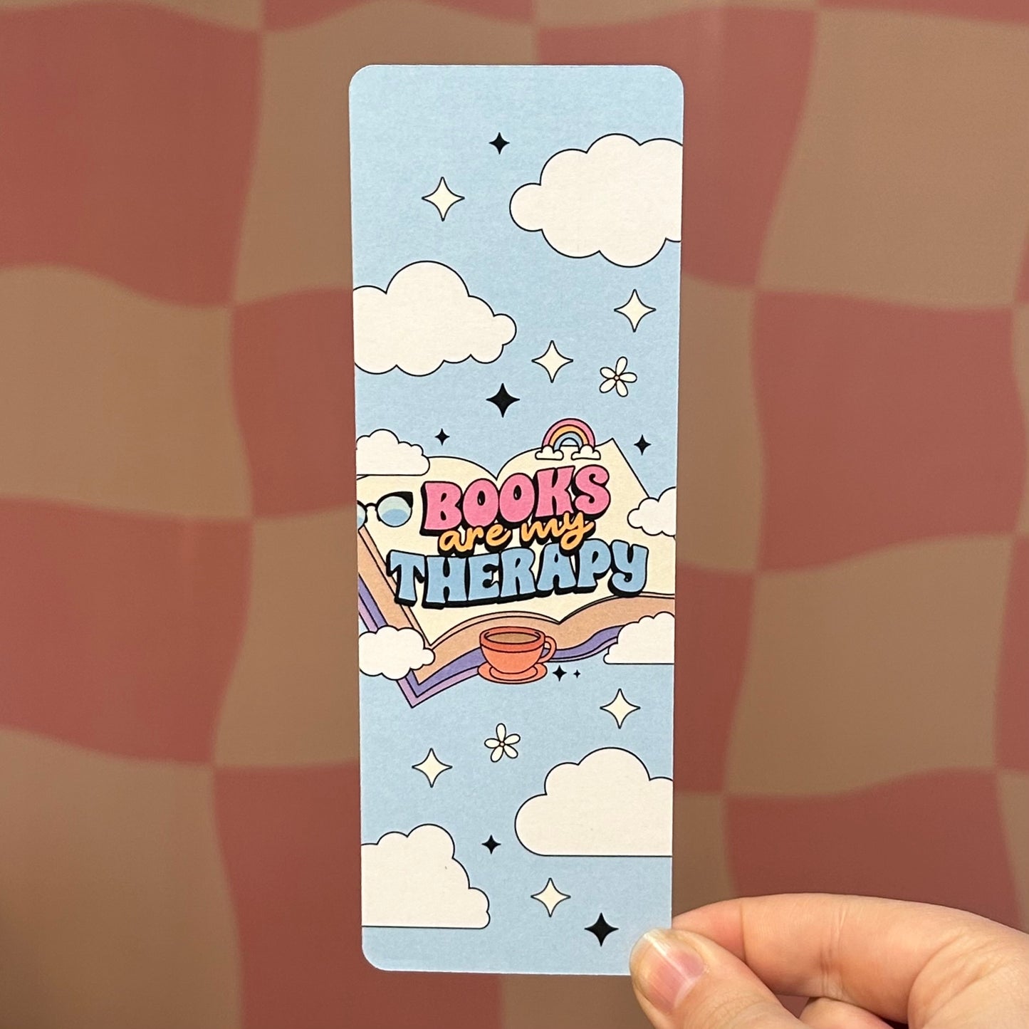Bookmark - Books Are My Therapy