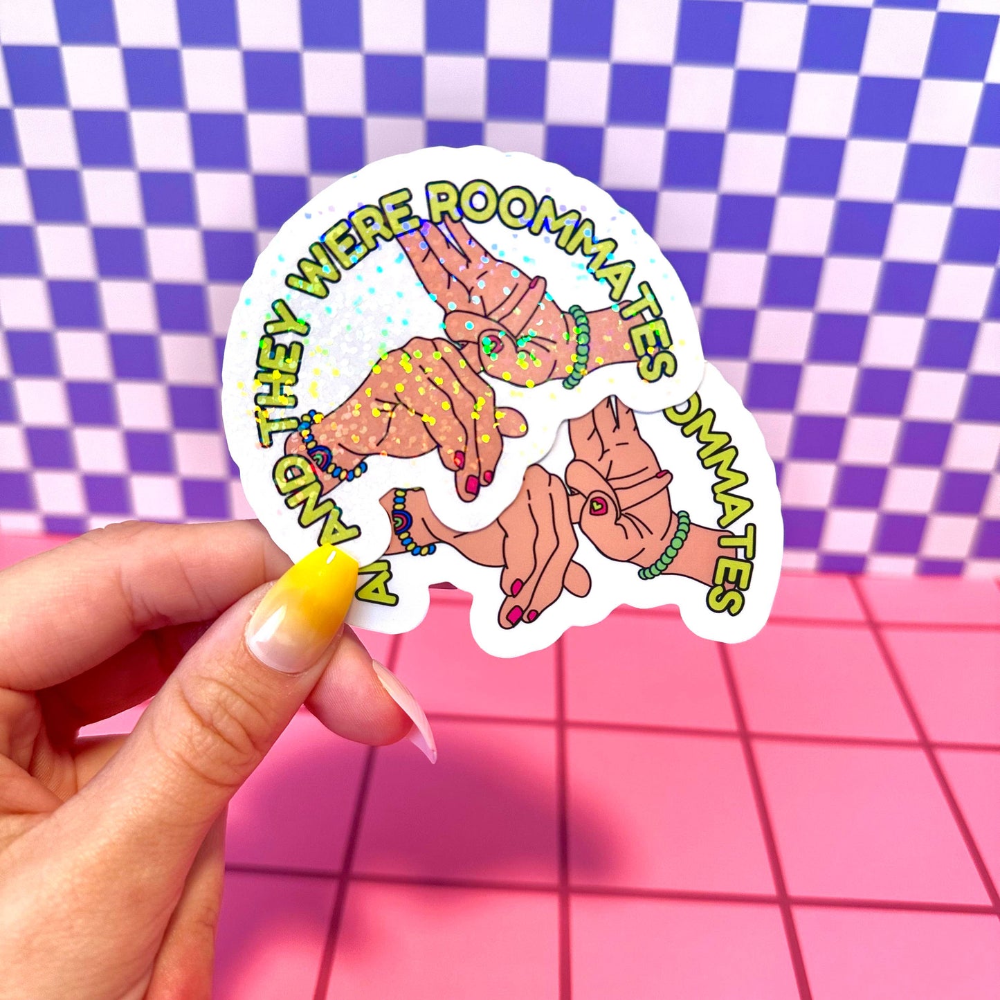 Sticker - And They Were Roommates