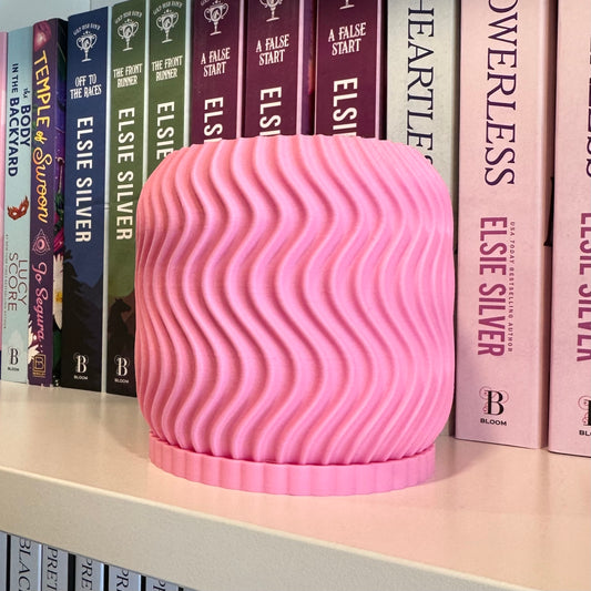 3D Print - Wavy Pot with Tray
