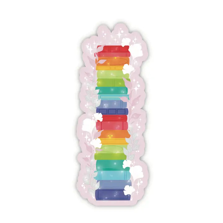 Bookmark - Rainbow Bookstack