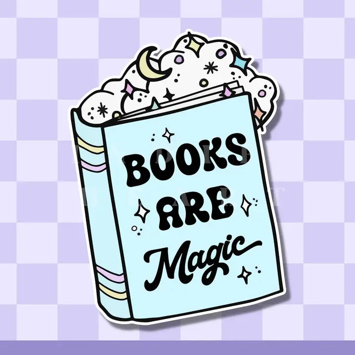 Sticker - Books Are Magic
