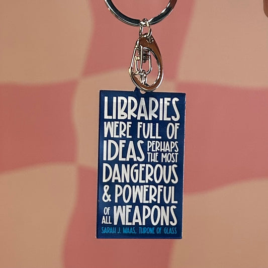 Keychain - Libraries Full of Ideas (TOG)
