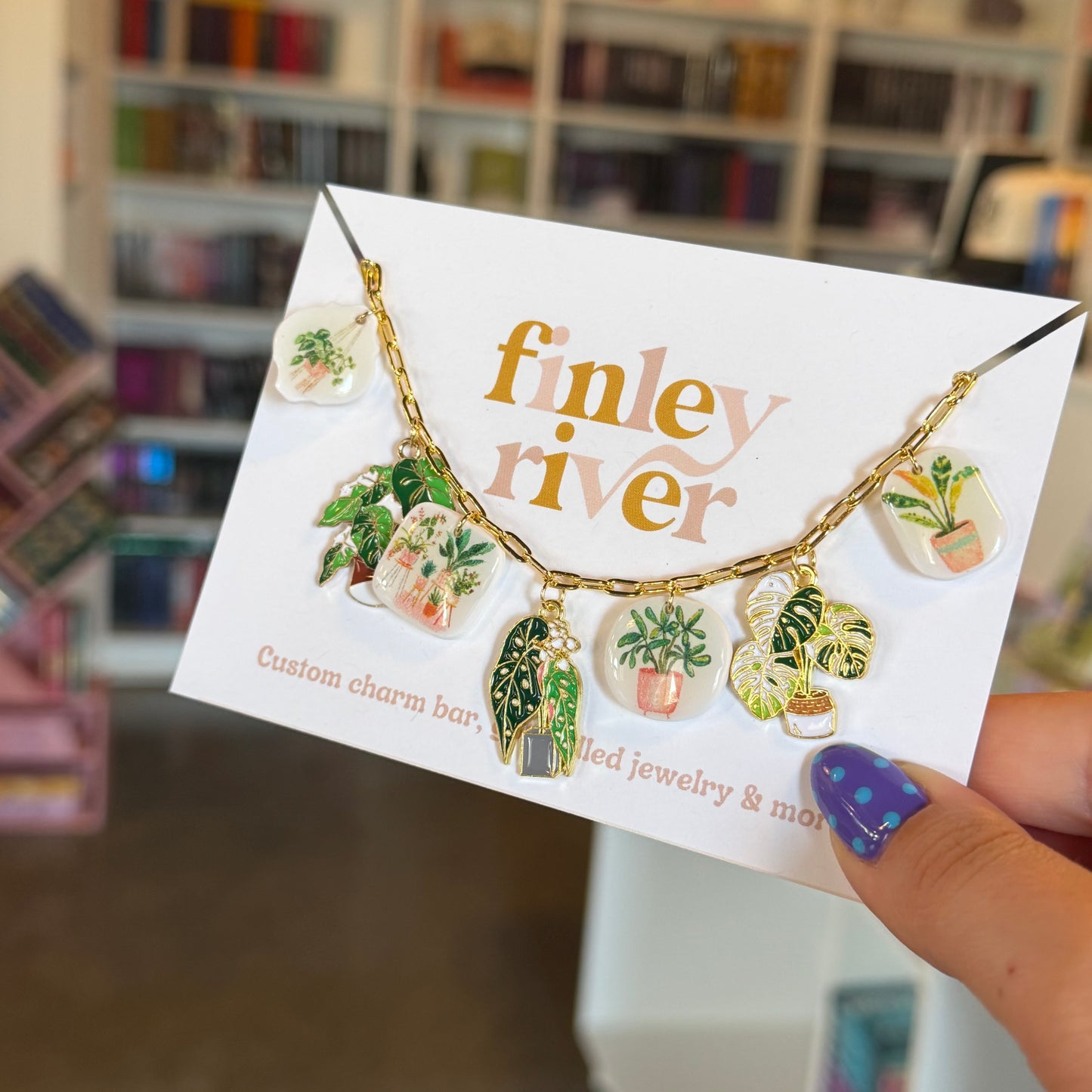 Houseplants Charm Necklace