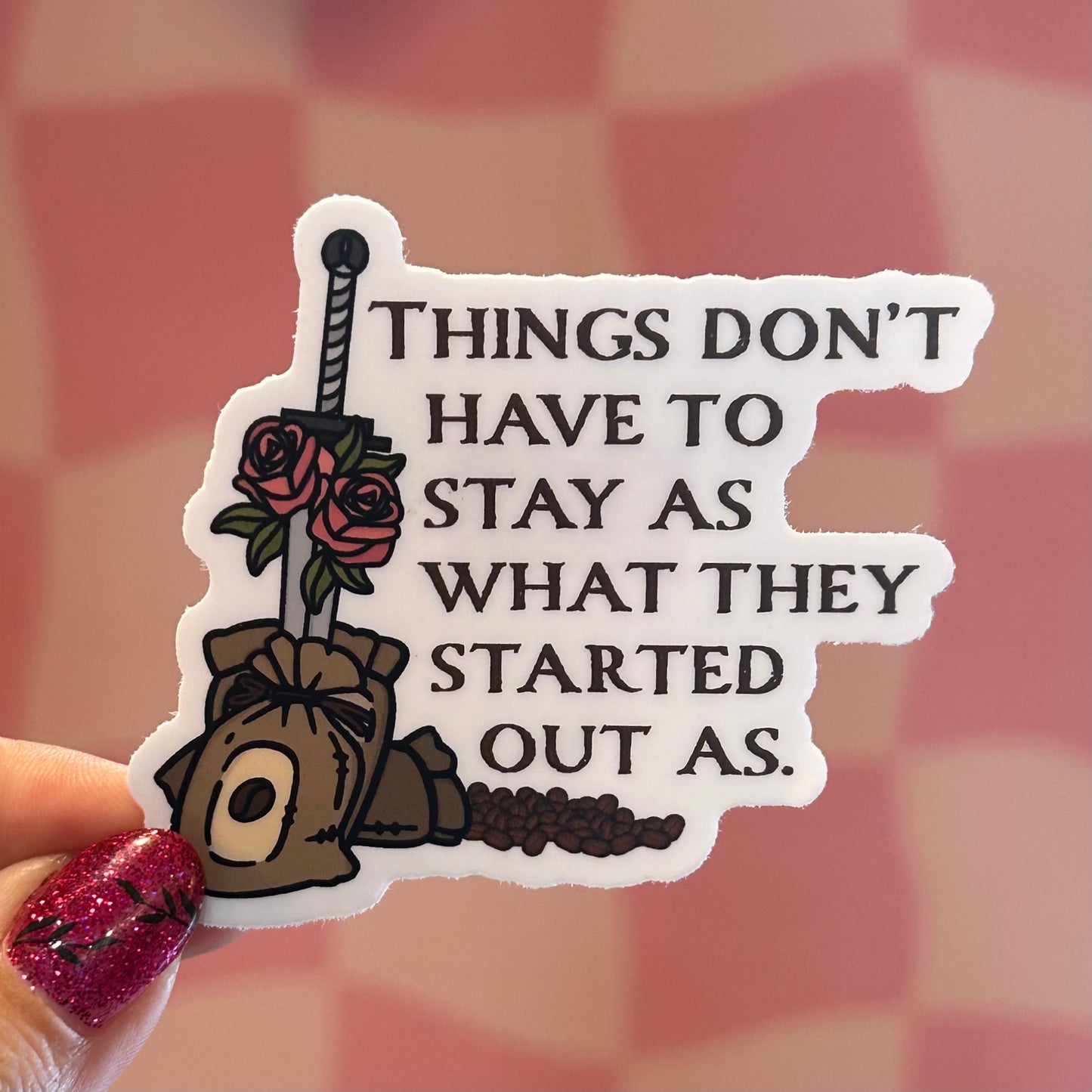 Sticker - Don't Have to Stay (Legends & Lattes)