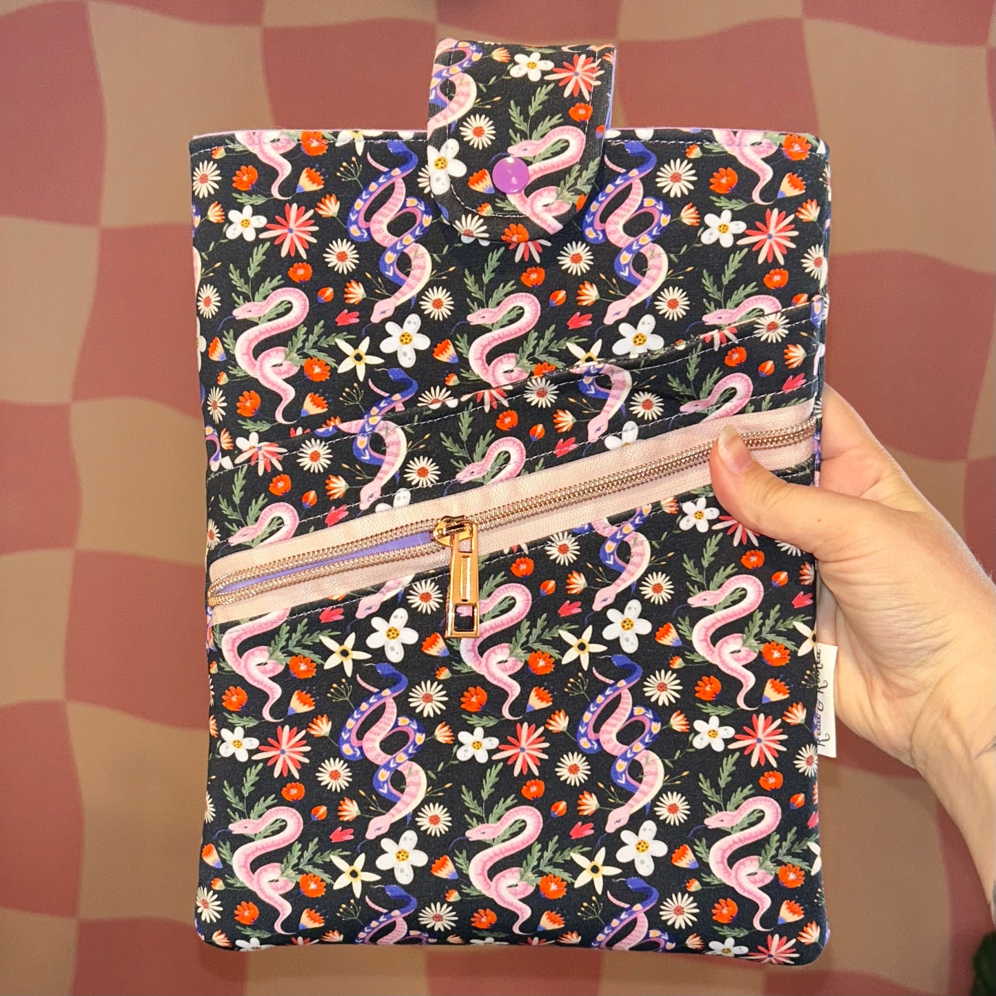 Snakes & Flowers Book Sleeve PREORDER