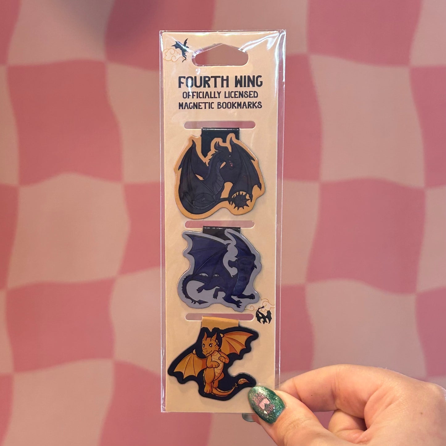 Magnetic Bookmark - Fourth Wing Dragons Set (Fourth Wing)