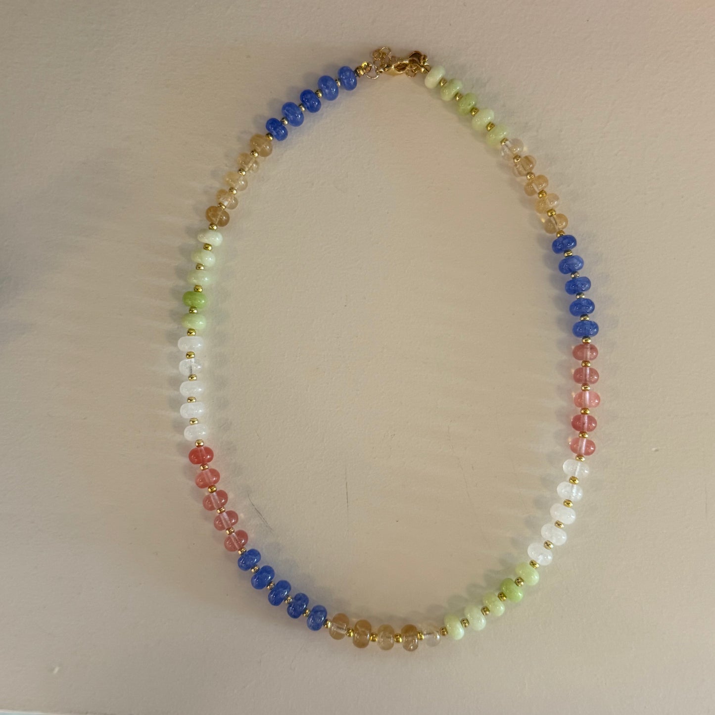 Tropical Reef Beaded Necklace