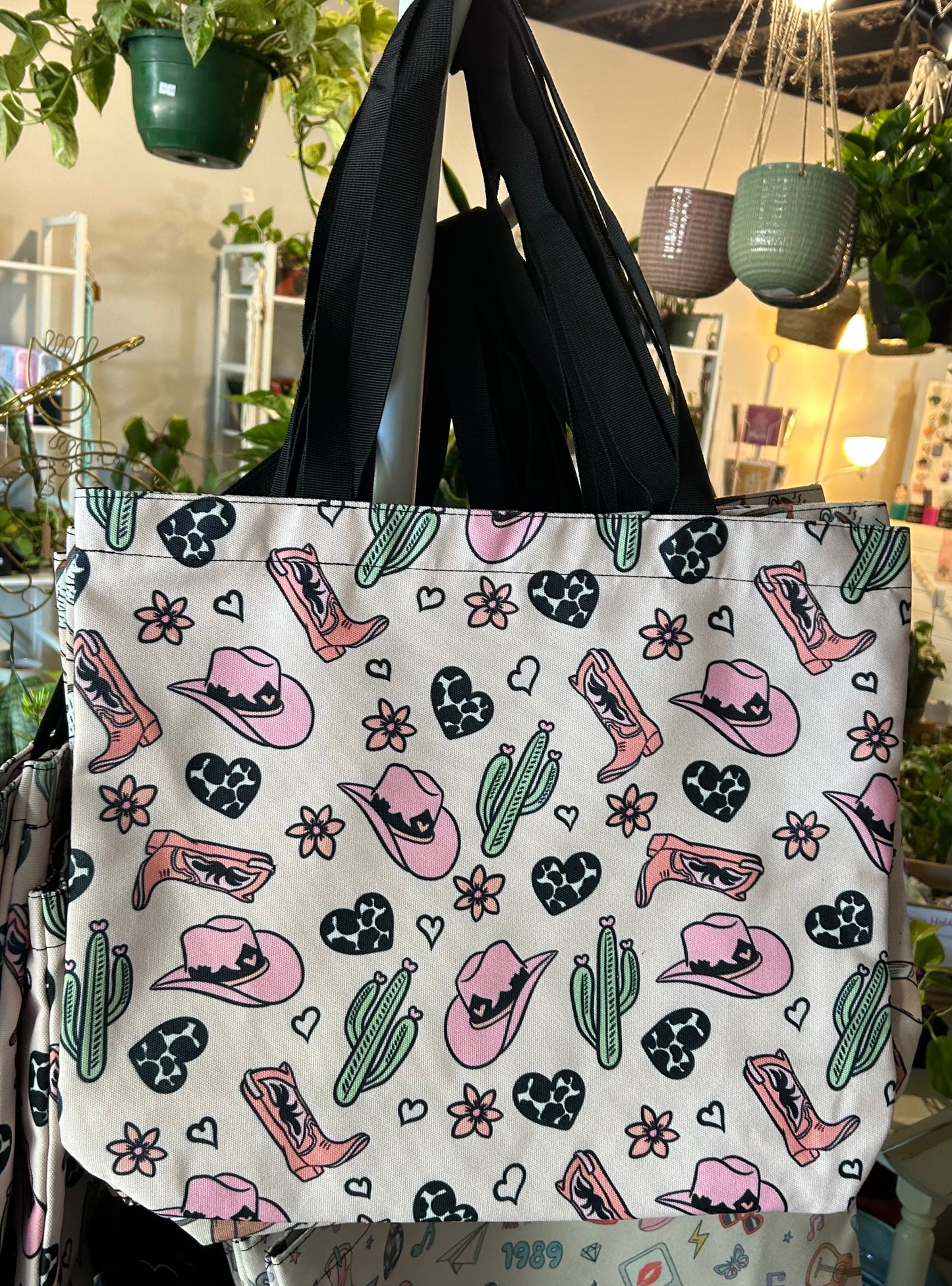 Canvas Tote - Cowgirl