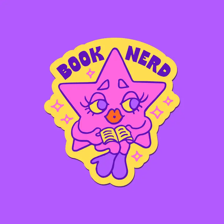 Sticker - Book Nerd