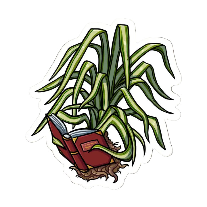 Sticker - Caz the Spider Plant (Spellshop)