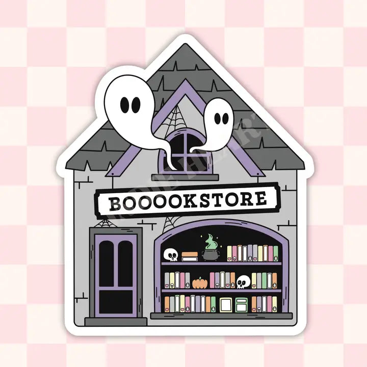 Sticker - Haunted Bookstore