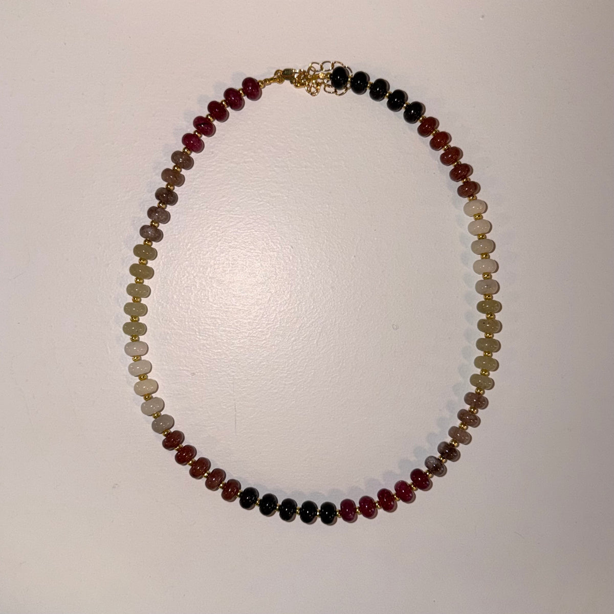 Dark Academia Beaded Necklace
