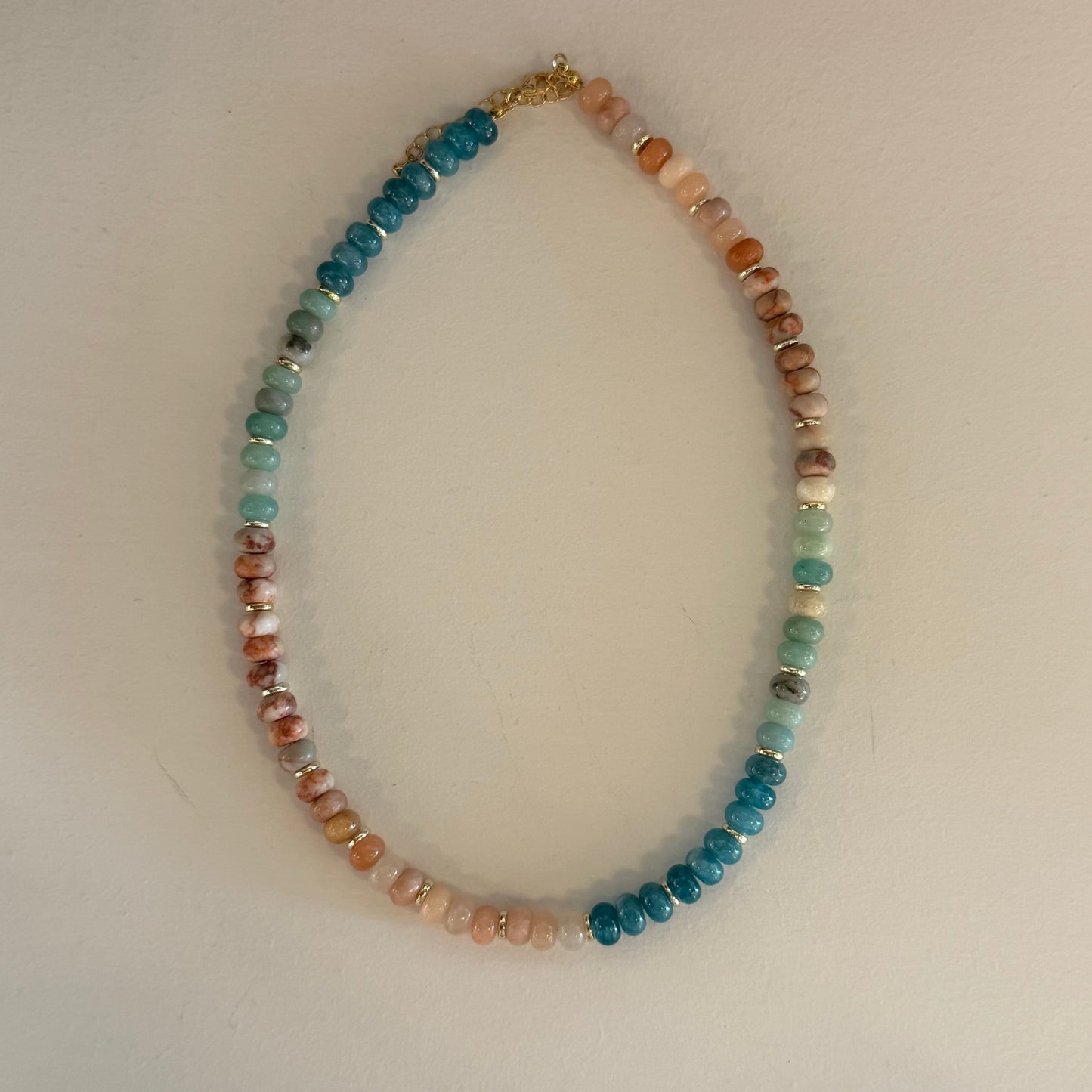Ocean Breeze Beaded Necklace