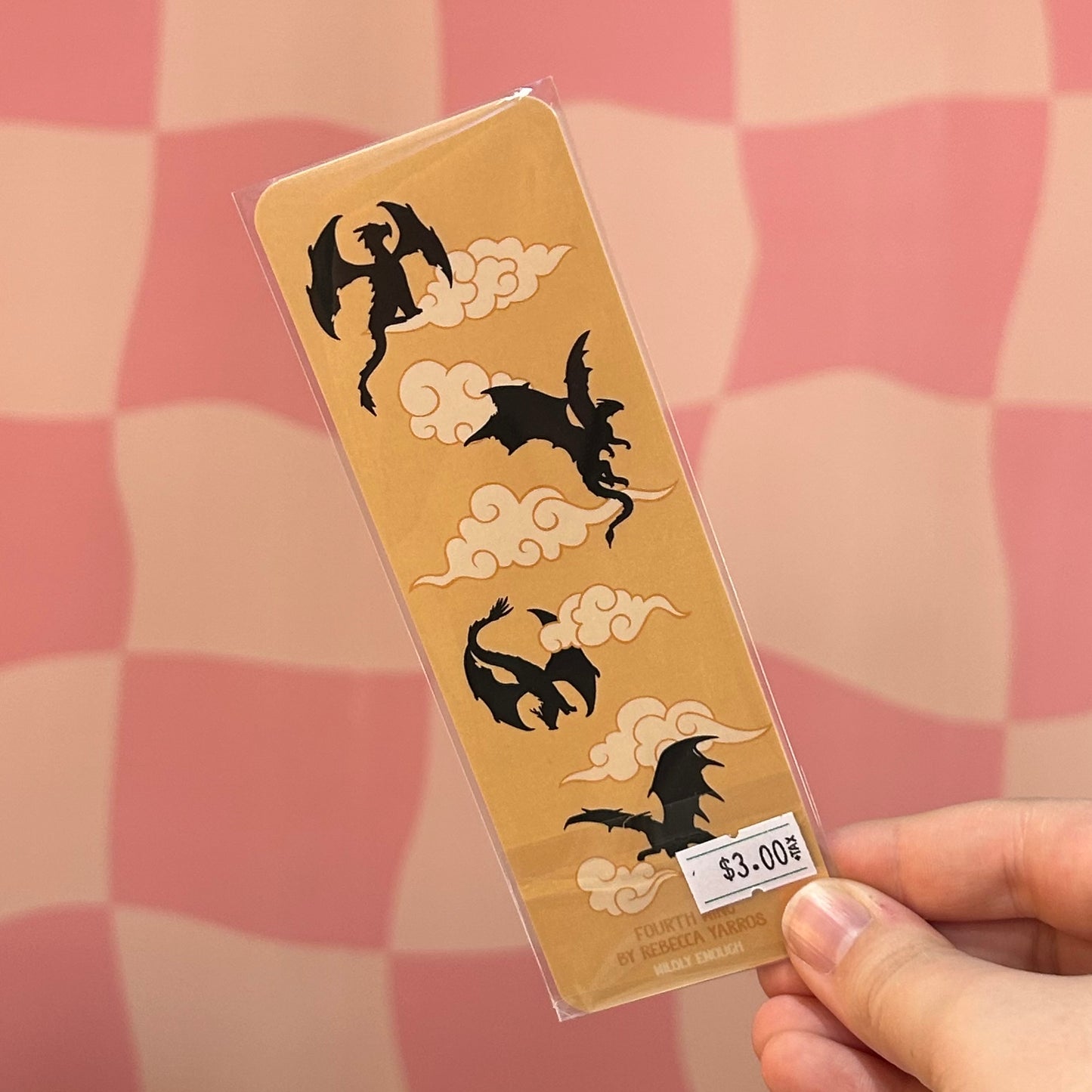 Bookmark - Dragon Without Their Rider (Fourth Wing)