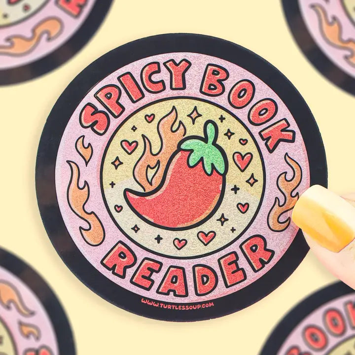 Sticker - Spicy Book Reader