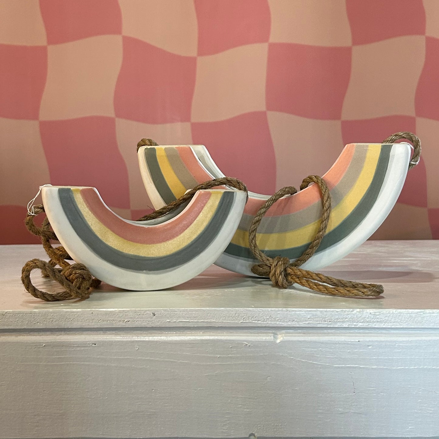 Rainbow Hanging Pot