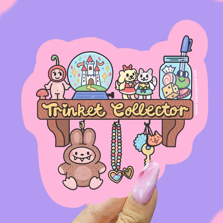 Sticker - Trinket Collector Shelf