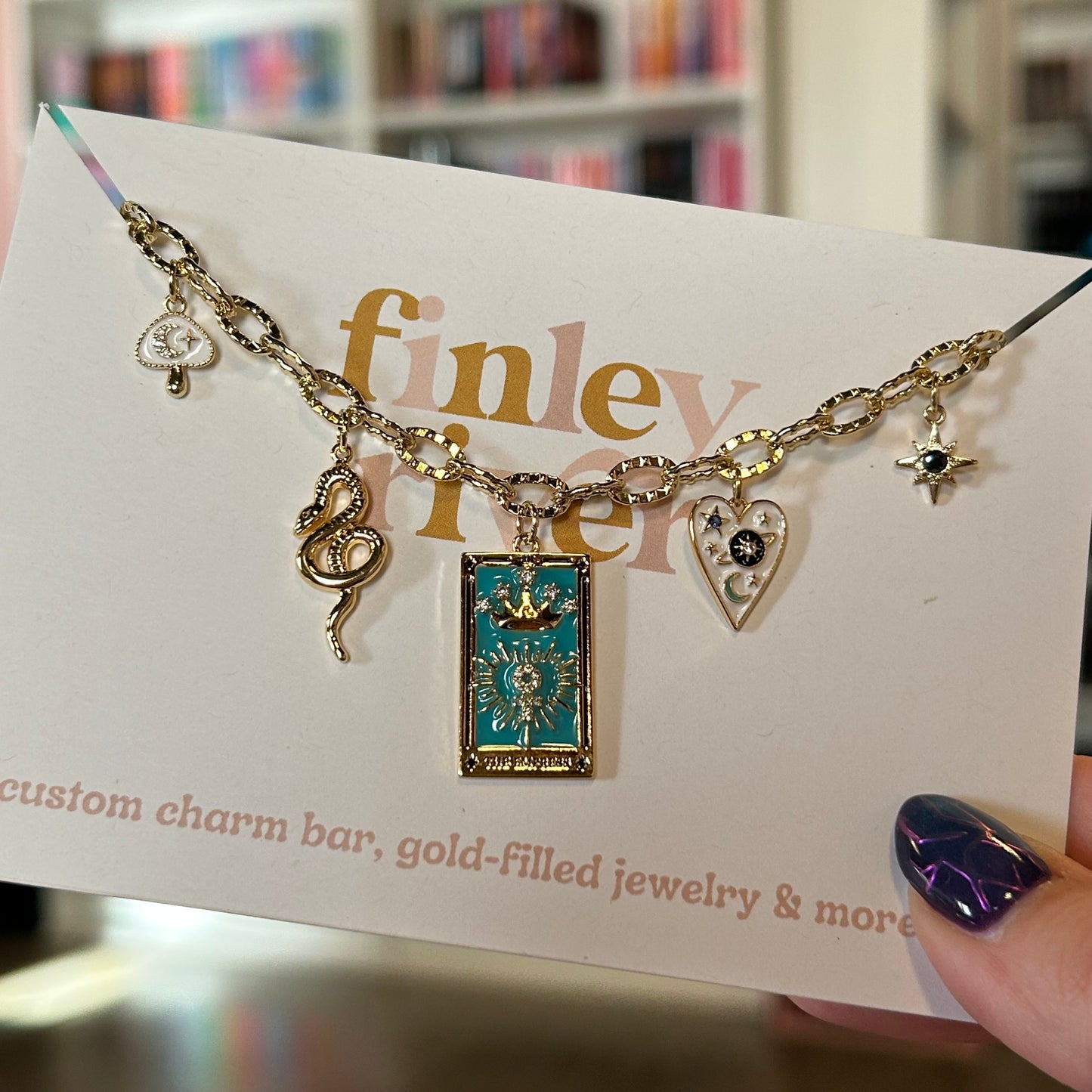 Tarot Celestial Charm Necklace
