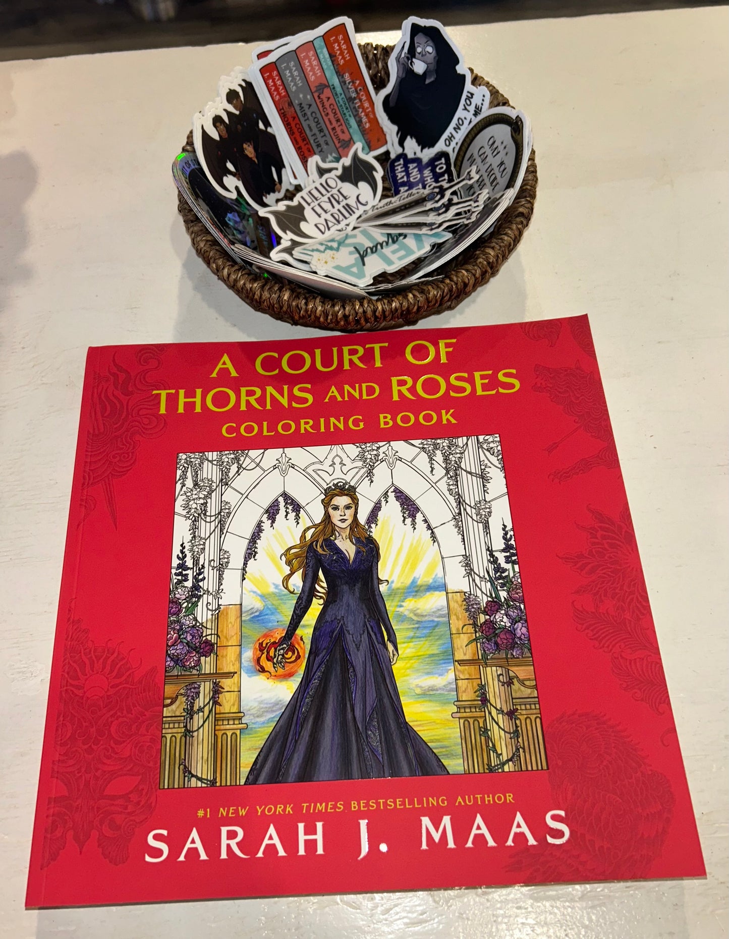 Court of Thorns and Roses Coloring Book