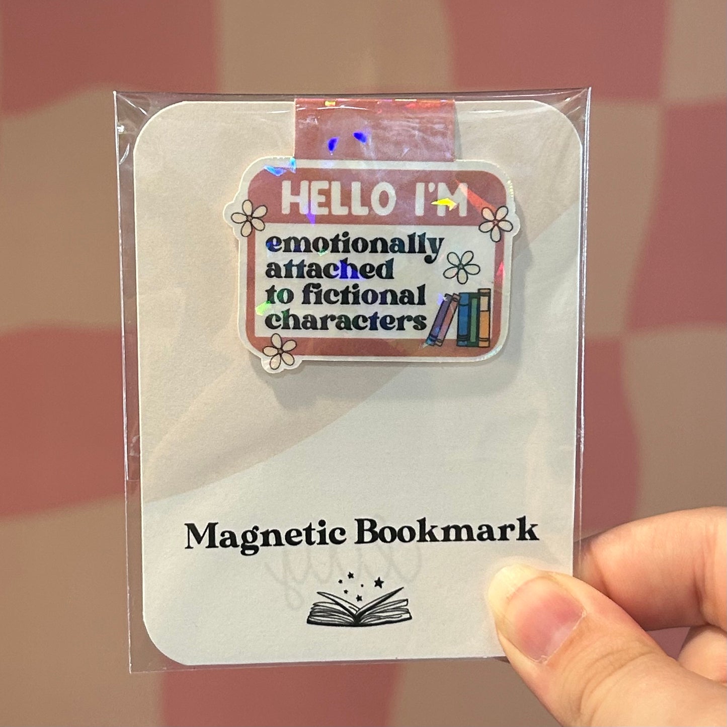 Magnetic Bookmark - Emotionally Attached Holographic