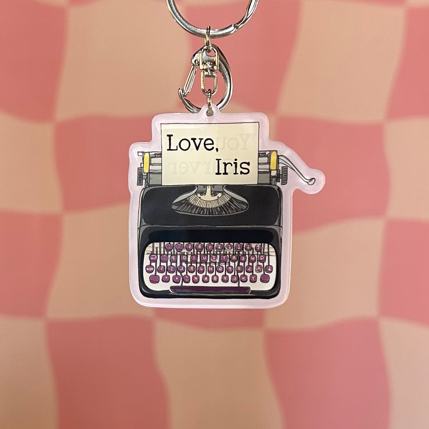 Keychain - Typewriter (Divine Rivals)