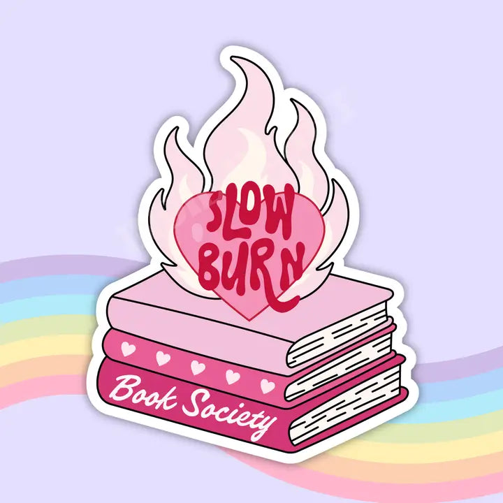 Sticker - Slow Burn Book Society