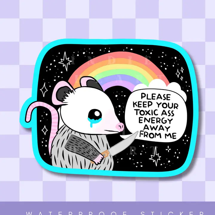 Sticker - Toxic Possum