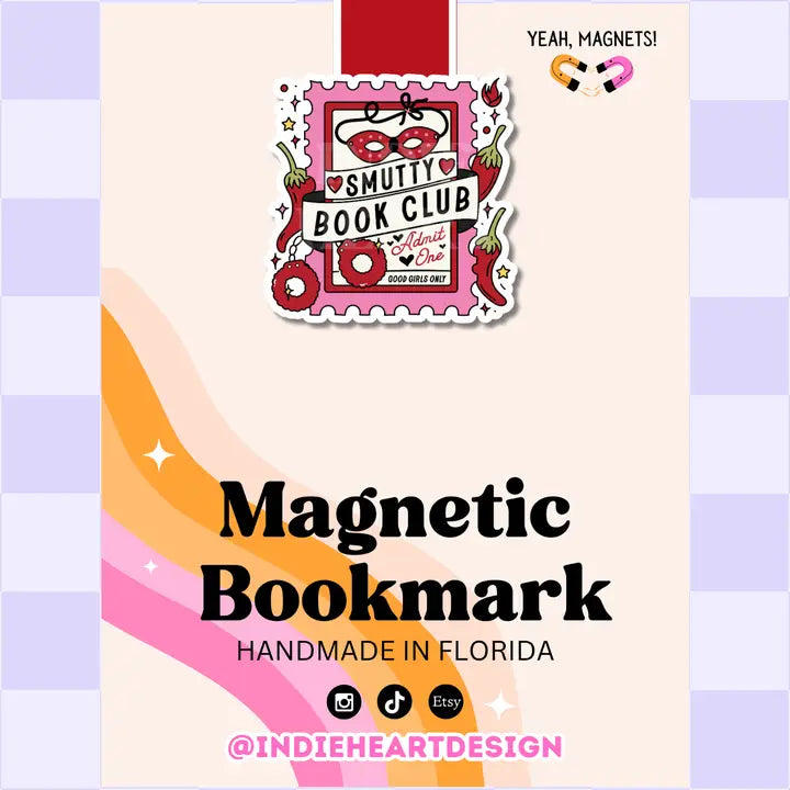 Magnetic Bookmark - Smutty Book Club