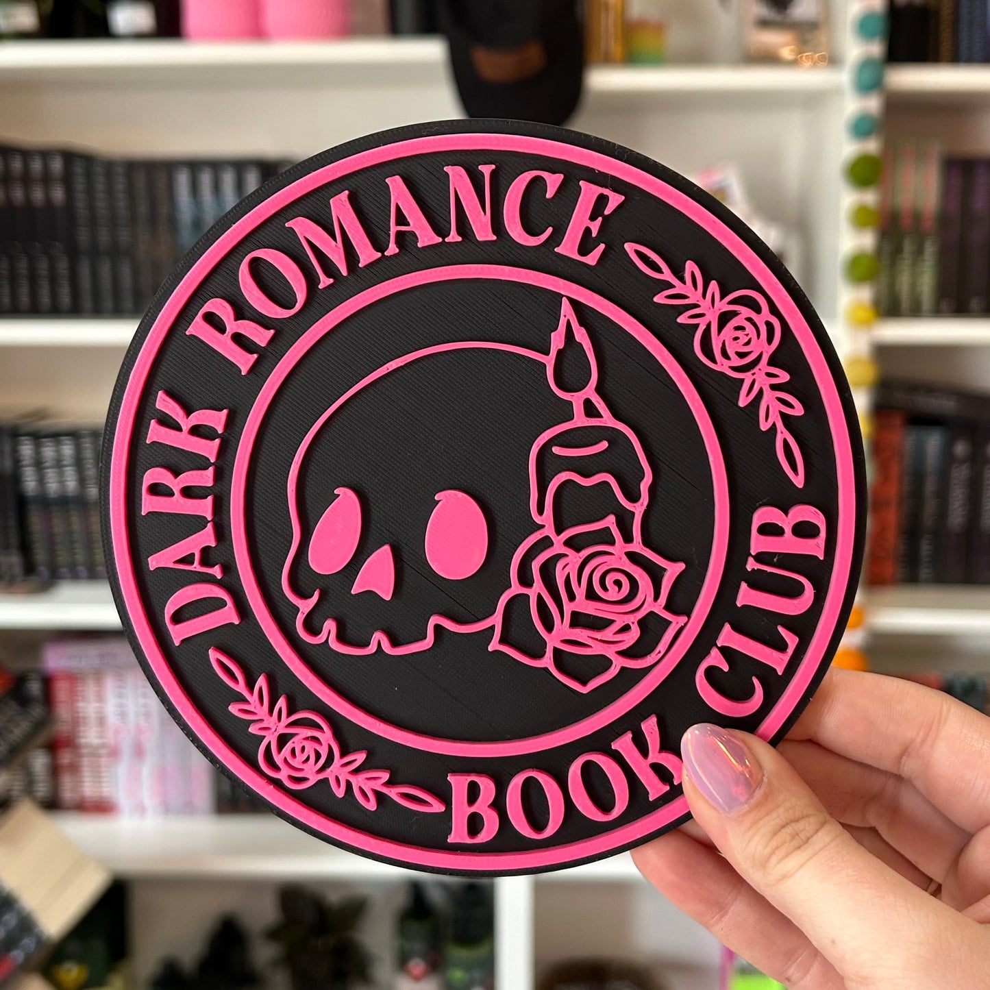 3D Print - Dark Romance Book Club Sign