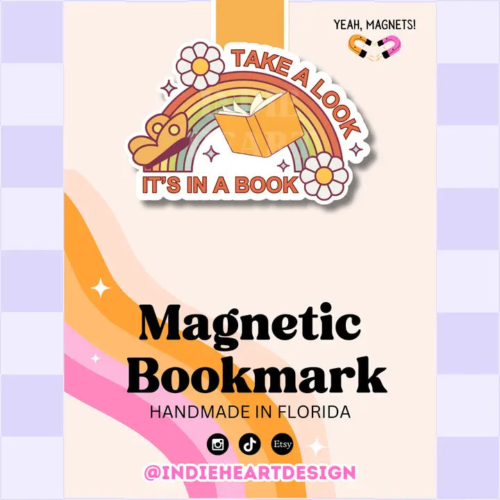 Magnetic Bookmark - Take A Look
