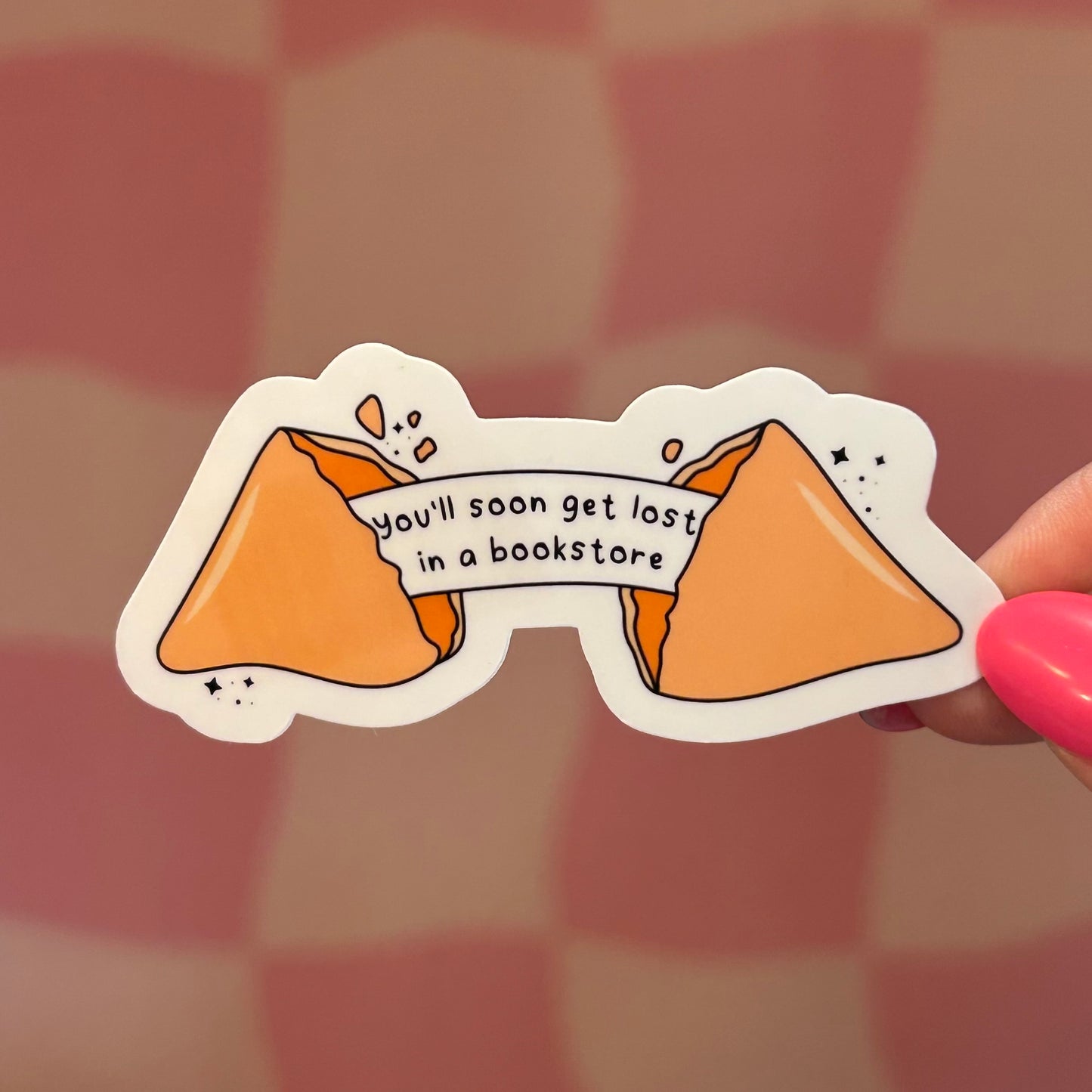 Sticker - Bookstore Fortune Cookie
