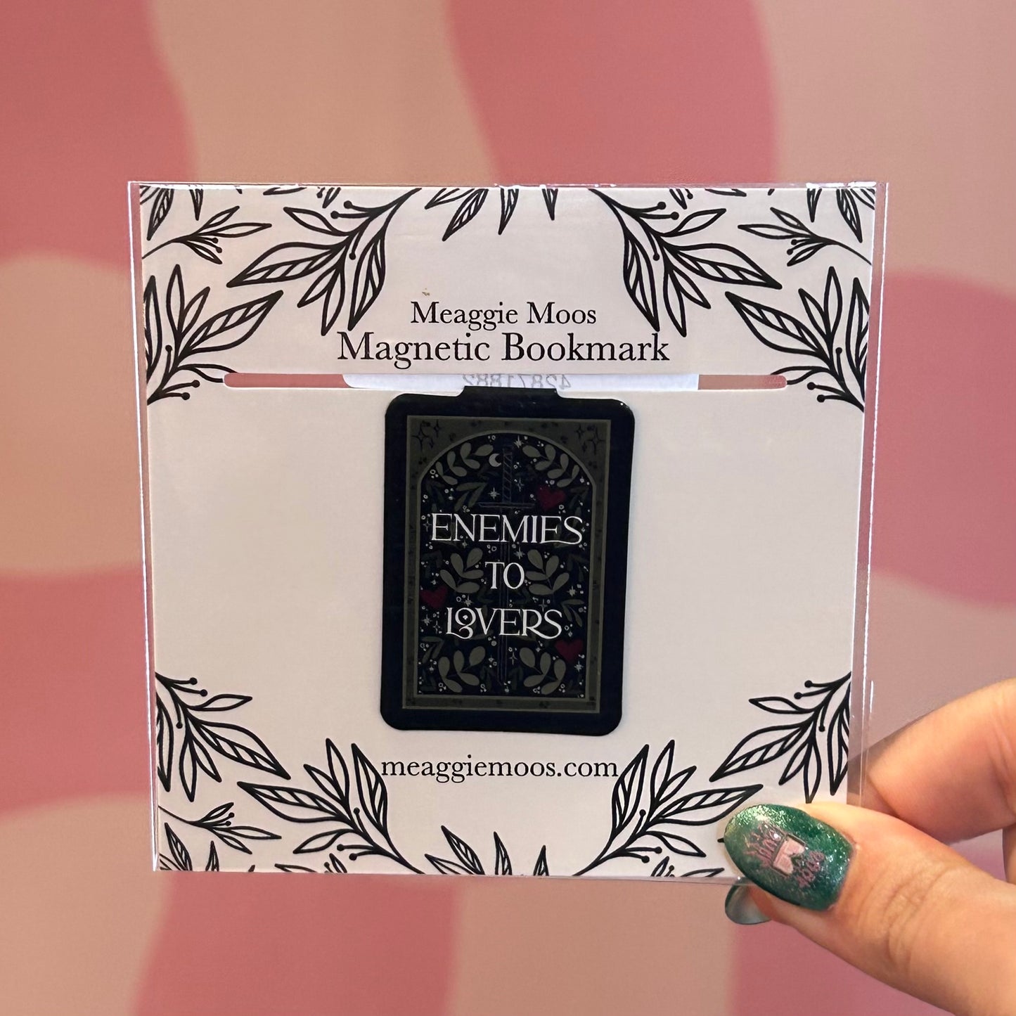 Magnetic Bookmark - Enemies to Lovers Tarot Card