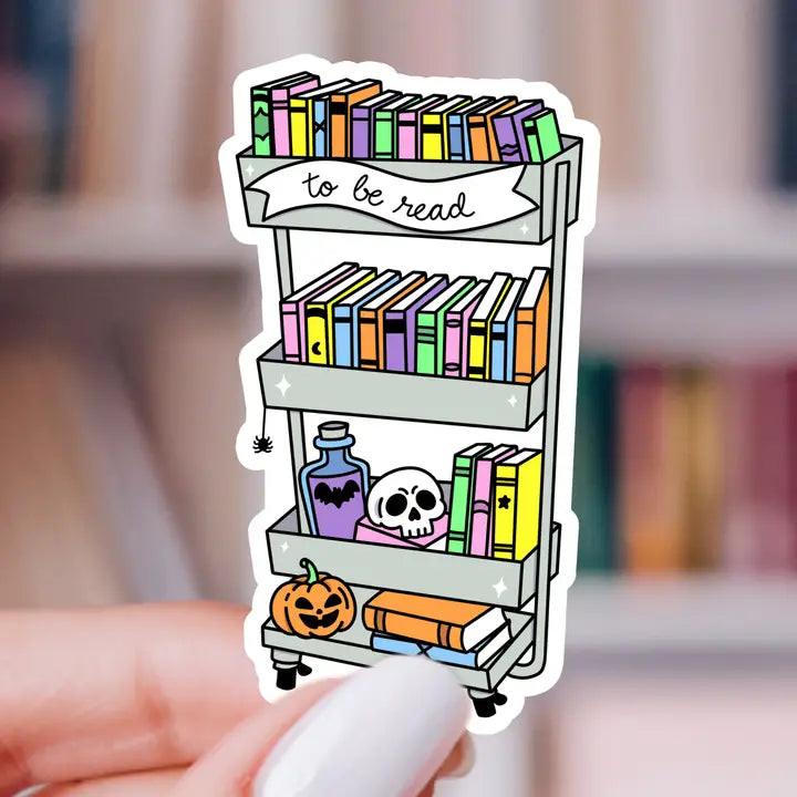 Sticker - Halloween TBR Cart