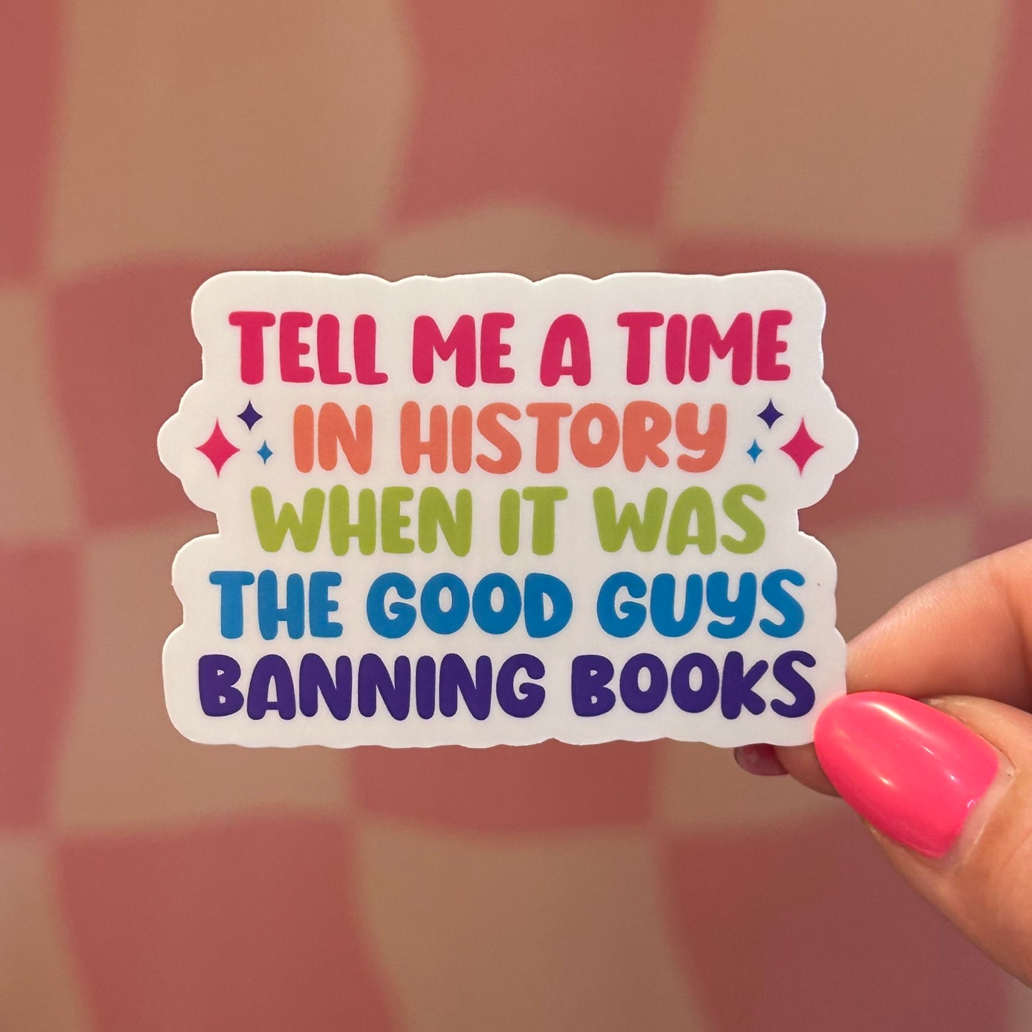 Sticker - Tell Me A Time In History