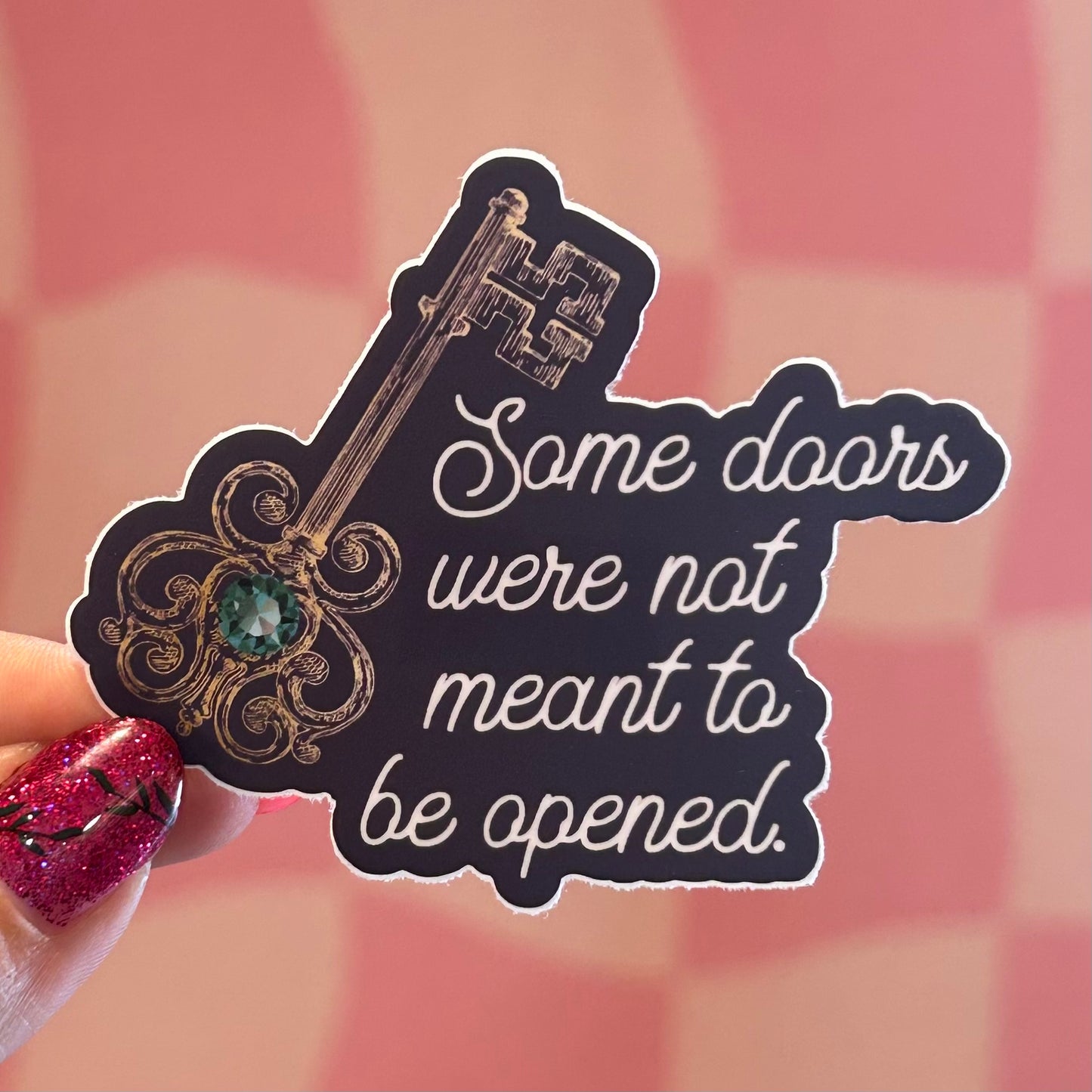 Sticker - Doors Not Meant To Be Opened (Throne of the Fallen)