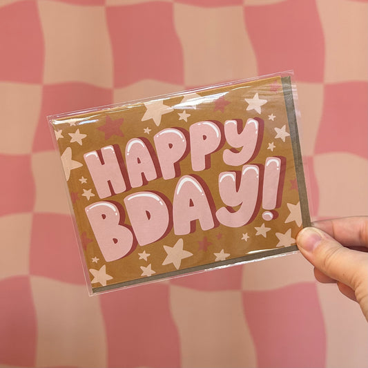 Greeting Card - Happy BDay!