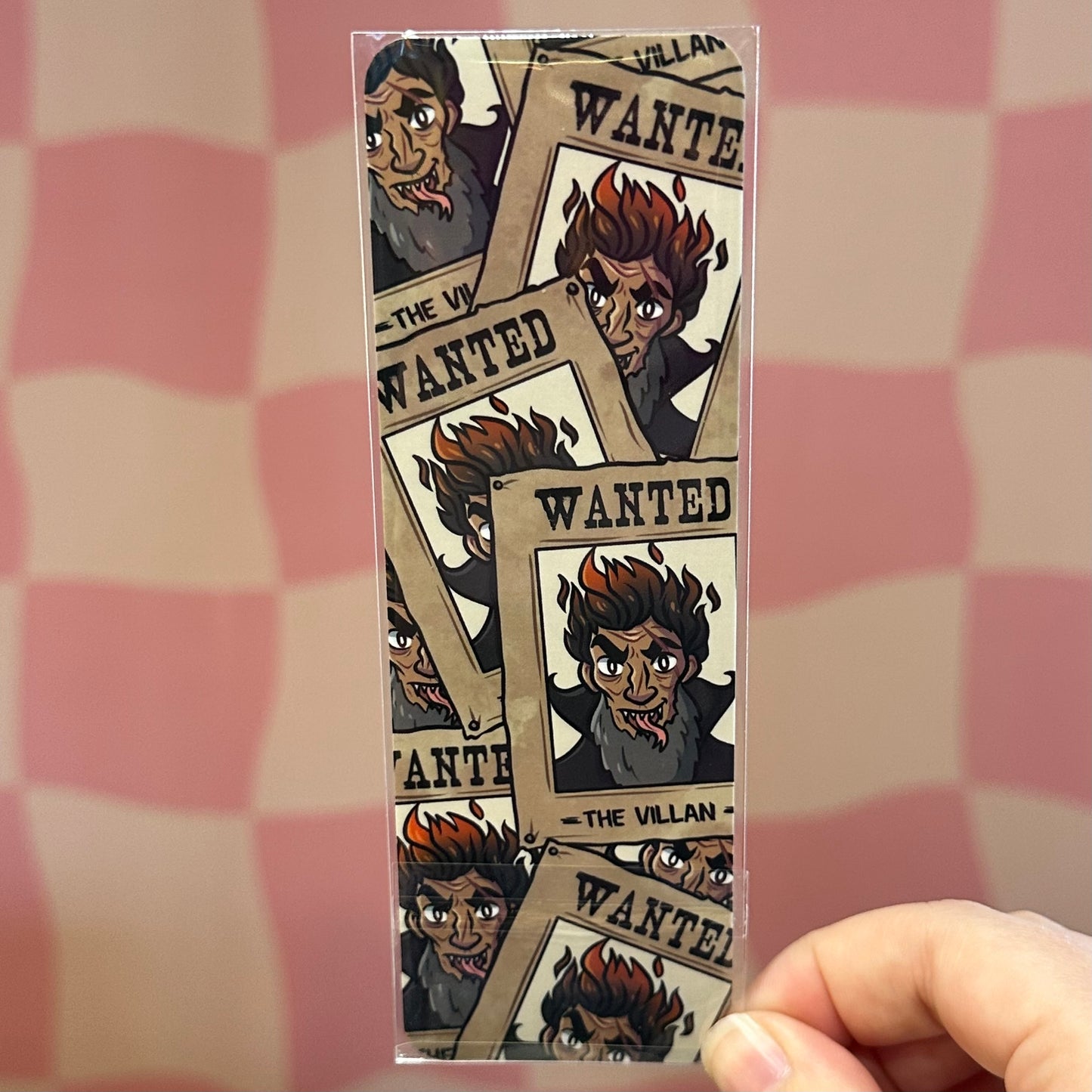 Bookmark - Villain Wanted Poster (Assistant To The Villain)