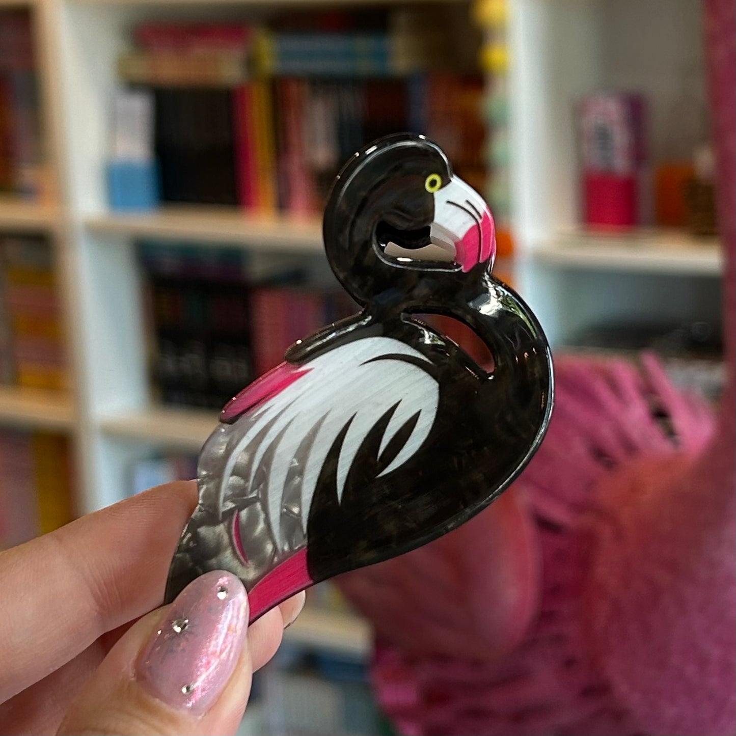 Flamingo Claw Hair Clip