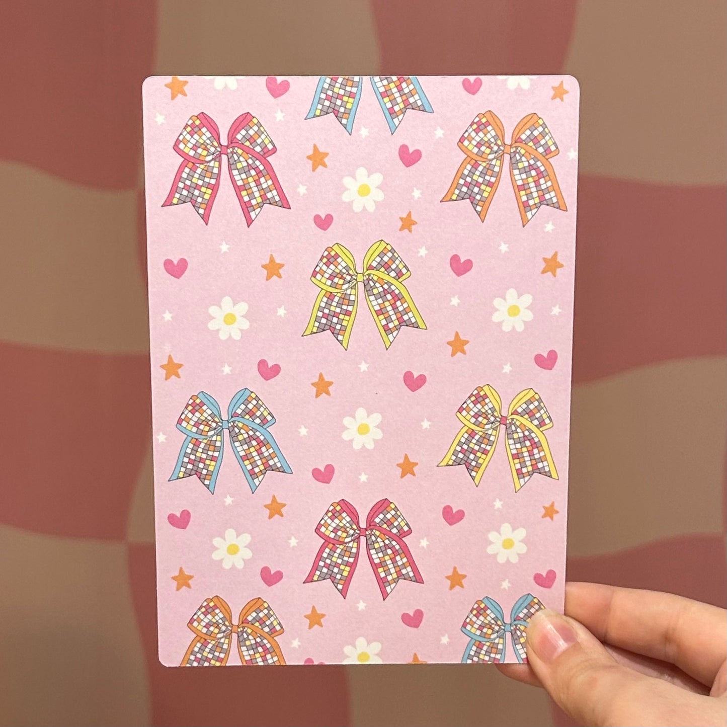 Kindle Insert - Sparkly Bows