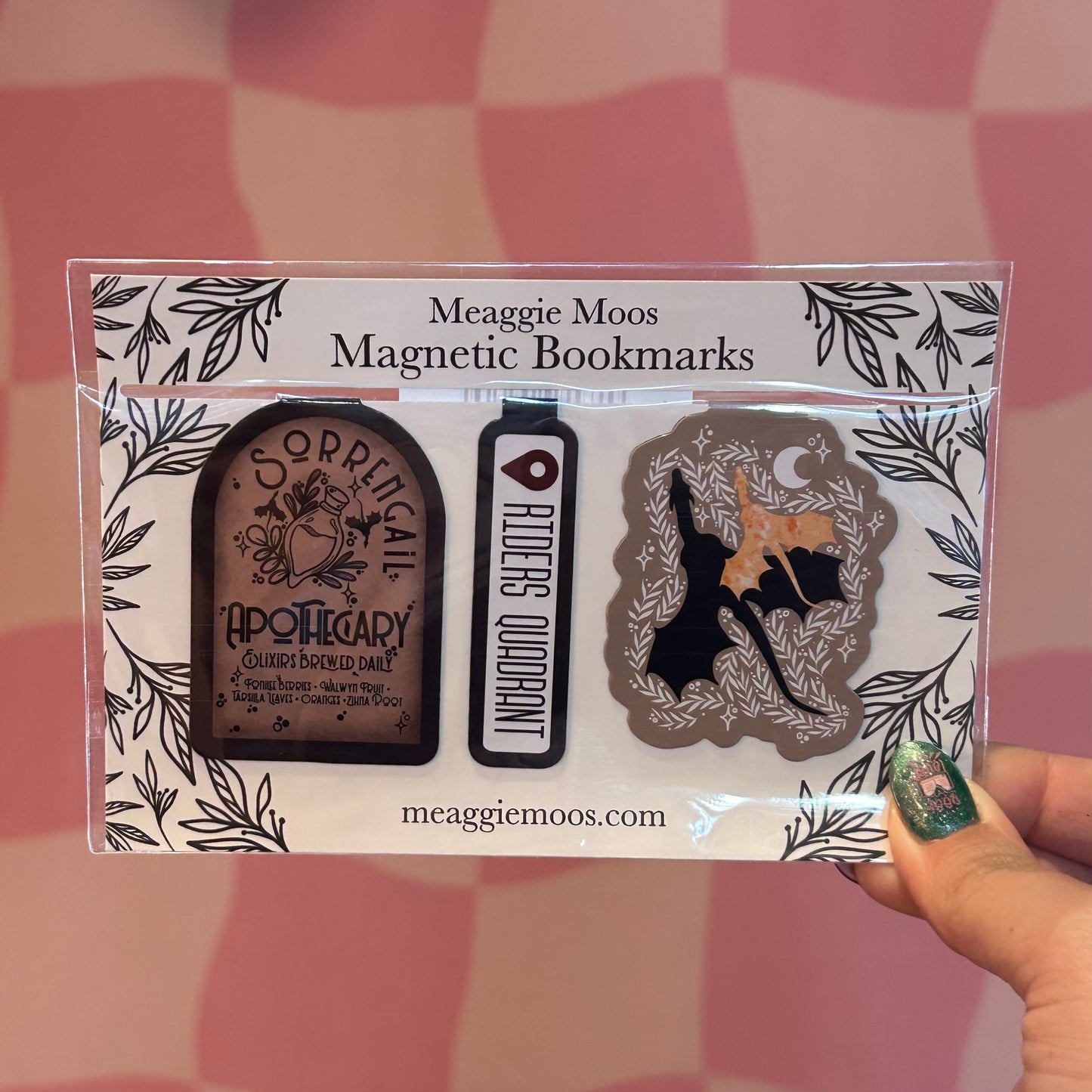 Magnetic Bookmark - Fourth Wing Set (Fourth Wing)